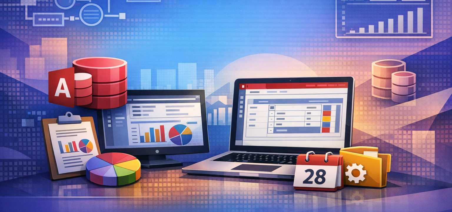 Microsoft Access sample applications by Support Logix